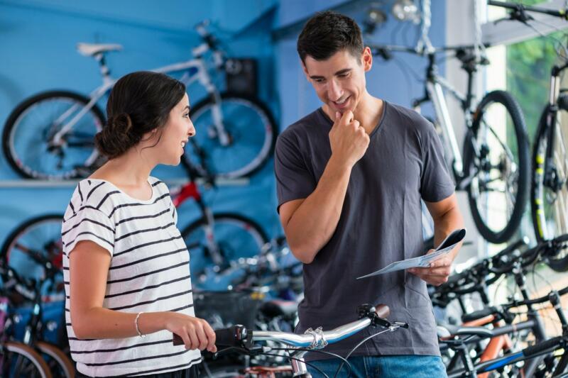 How do you pay for cycle to work scheme bikes and equipment?